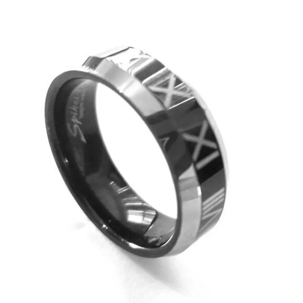 New black tungsten ring size‎ 11